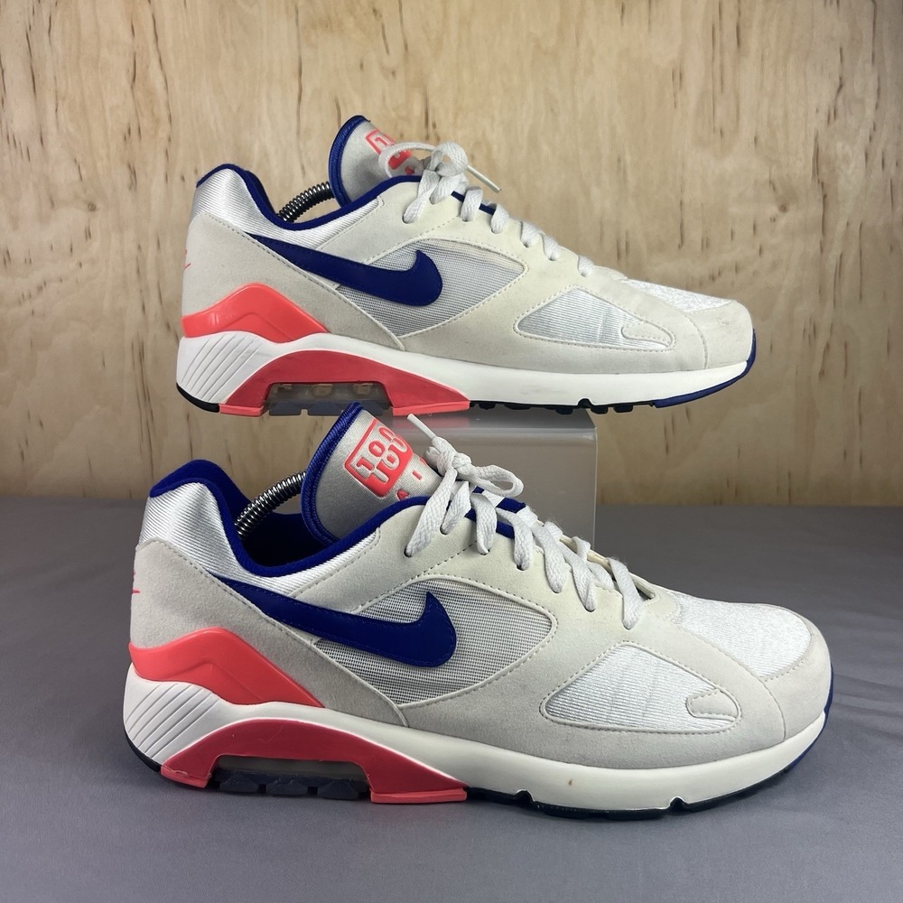 Nike Air Max 180 Ultramarine White Men's Size 10 Sneakers 615287-100